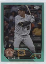 2023 Topps Chrome Update Aqua Refractor 99/199 Ji-Man Choi #USC14 z2n