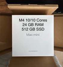 Unopened Re-Furb Mac mini M4 10/10 Cores 24GB...