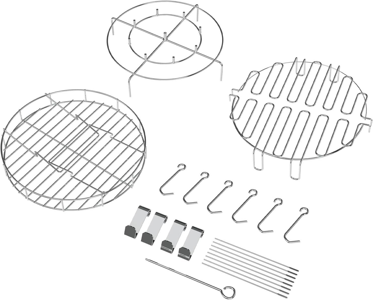 Turkey Fryer Accessories Kit with Bunk Bed Basket for Char-Broil The Big Easy Oi