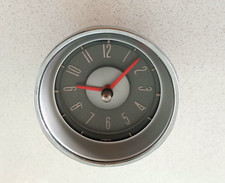 Volkswagen Vw Type 3 Dash Clock Vdo Grey Face Red Pointers