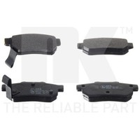 NK 222646 Bremsbelagsatz Scheibenbremse Hinterachse FüR Honda