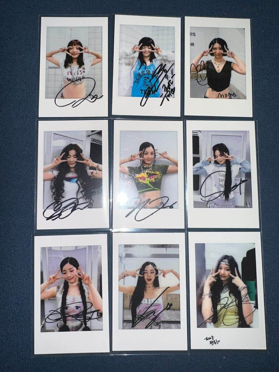 TWICE TEN yizhiyu yzy チェキ トレカ 9枚セット D TWICE CHINA WITHFANS FULL ALBUM THIS IS FOR POB PHOTOCARD YZY