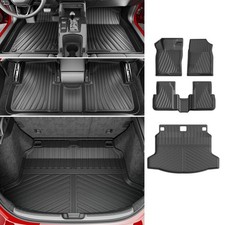 powoq Floor Mat Compatible with 2022-2026 Honda Civic Hatchback Cargo Mat TPE...