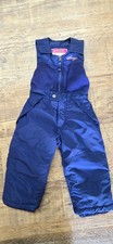 SNOZU Kids Snow Bibs Snowsuit Overalls Girls Sz 3T Ski Snow Boarding Navy Blue