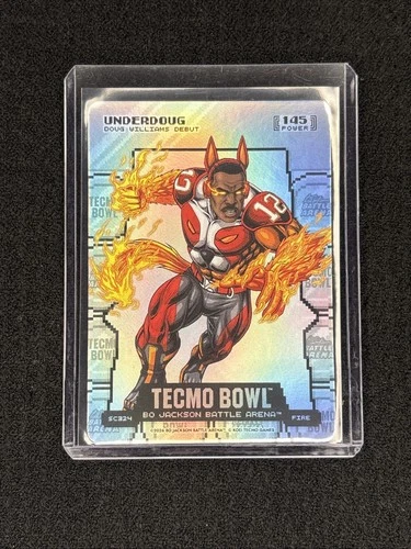 Topps Tecmo Bowl Bo Jackson Battle Arena Underdoug SC324 2026 Card