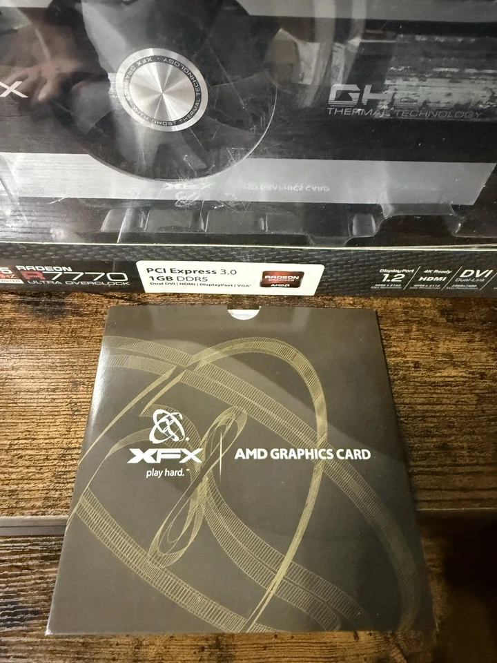 AMD XFX R7770 Ghost 1GB GDDR5 DP HDMI DVI PCIe Video Graphics Card GPU - Image 3 of 4