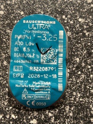 Bausch & Lomb Ultra 1 Stück -3,25