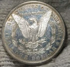 1881-s Morgan Silver Dollar Brilliant Uncirculated Cameo With Mirrors Reverse