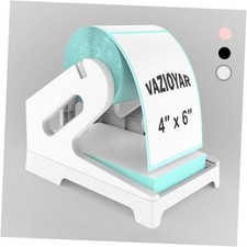 Thermal Label Holder for Rolls and Fan-Fold Labels, Sticker Roll Holder White