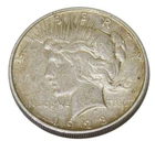 1923-D Peace Silver Dollar Denver $1 Raw Silver Coin