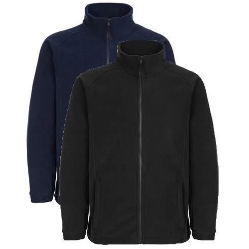 Fort Melrose Fleece Jacket Anti-Pill Polyester Soft Windproof Adjustable Hem 205