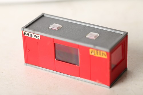 Vollmer H0 contenedor ZÜBLIN oficina de construcción rojo (355705) | Condition: Gebraucht
