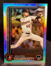 CHAYCE McDERMOTT (RC)  Sepia Refractor #266 Topps Chrome 2025