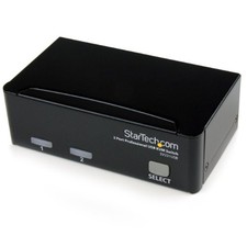 StarTech.com 2 Port VGA USB KVM Switch - VGA KVM Switch - 1920x1440 - USB 2.0 -