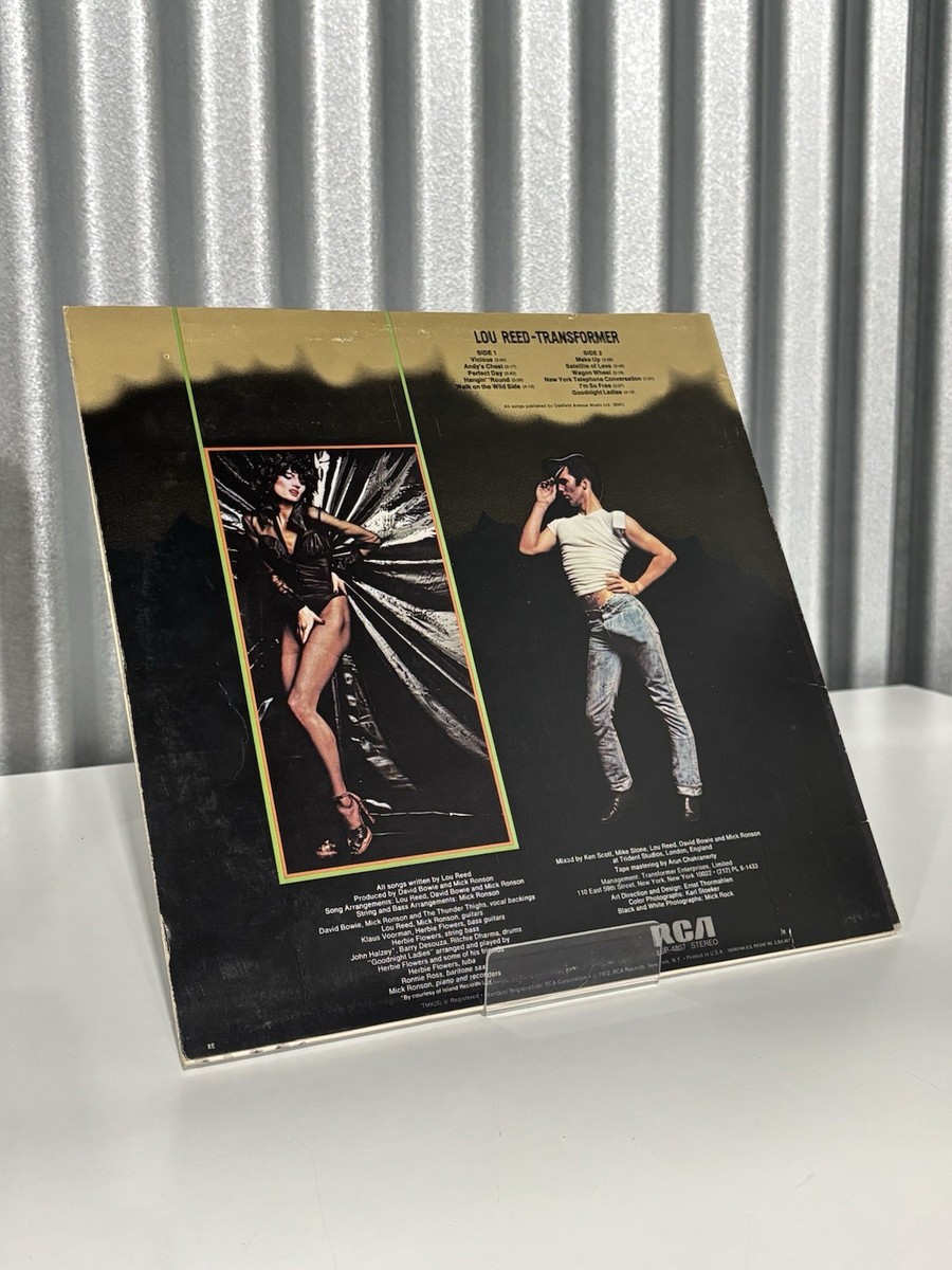 Lou Reed 'Transformer' LP Vinyl / LSP 4807 / RCA Victor Orange