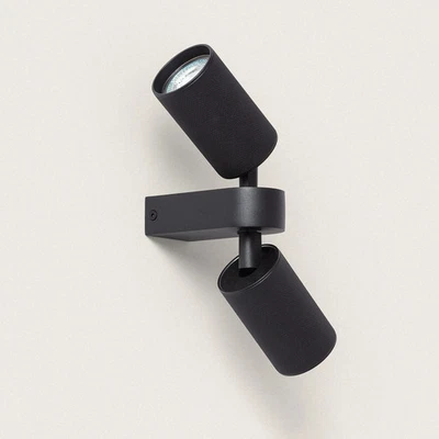 Aplique de Pared Orientable Aluminio Breixo 2 Focos - Imagen 1 de 3