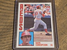 1984 Topps #55 Dave Concepcion Reds Nmmt
