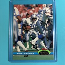 1991 Topps Stadium Club - Barry Sanders #361