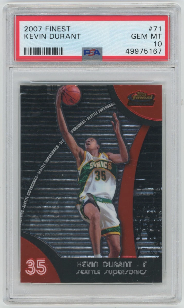 Kevin Durant Professional Sports Authenticator (PSA) Basketball