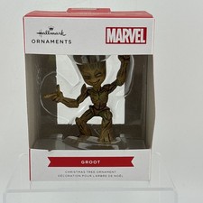 Hallmark Marvel Guardians of The Galaxy Baby Groot Christmas Ornament NIB