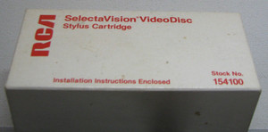 RCA SELECTAVISION VIDEO DISC STYLUS CARTRIDGE # 154100