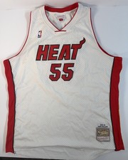 Mitchell Ness Jason Williams Heat Jersey 2XL White Swingman NBA