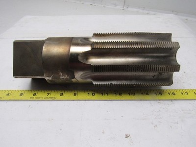 Morse 4''-8 Taper Tap 10 Flute HSS 5-1/4'' Flute Length 9-3/4'' OAL