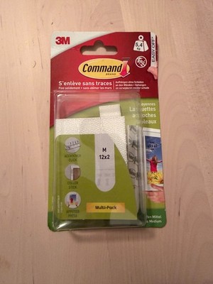 Command 3M Picture Hanging Strips,12 Pairs, 24 Strips Adhesive Strips.