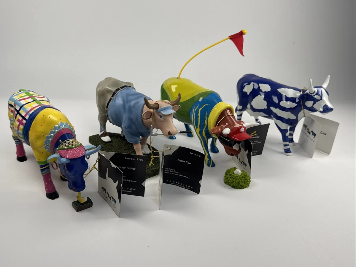 Preços baixos em CowParade Estatuetas de Vaca colecionáveis | eBay