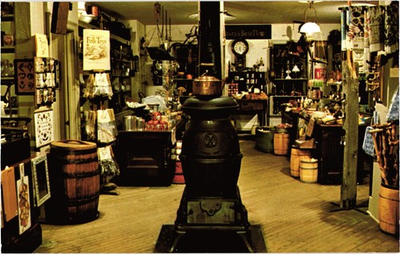 #ad The Roscoe General Store Interior Coshocton OH Postcard Unposted $5.99