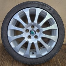 1 original Skoda Fabia II Roomster Alufelge 6,5x16 ET43, 5J0601025L, für 205/45