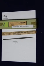 F16 - Vigor Union - Needle File - Flat/Warding Cut No 0 - [14 cm]
