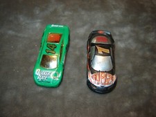Mattel HO Slot cars 1995-96 Nascar 7 and 14 Not tested listing as parts/repair