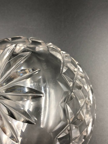 Vintage Grimwades Crystal Dessert Bowl 4 5/8" - Diamond Cut - Cut in Australia - Picture 8 of 8