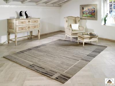 Nepal Teppich Indo-Nepal kollektion SV002 640 Grau 90x160 cm