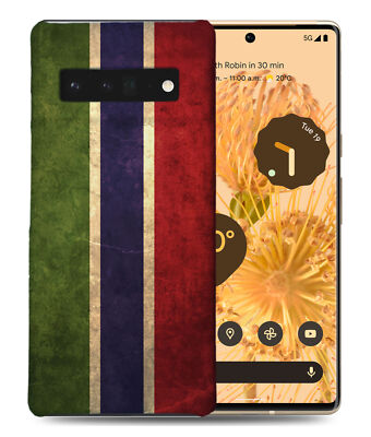 CASE COVER FOR GOOGLE PIXEL|GAMBIA COUNTRY FLAG 54