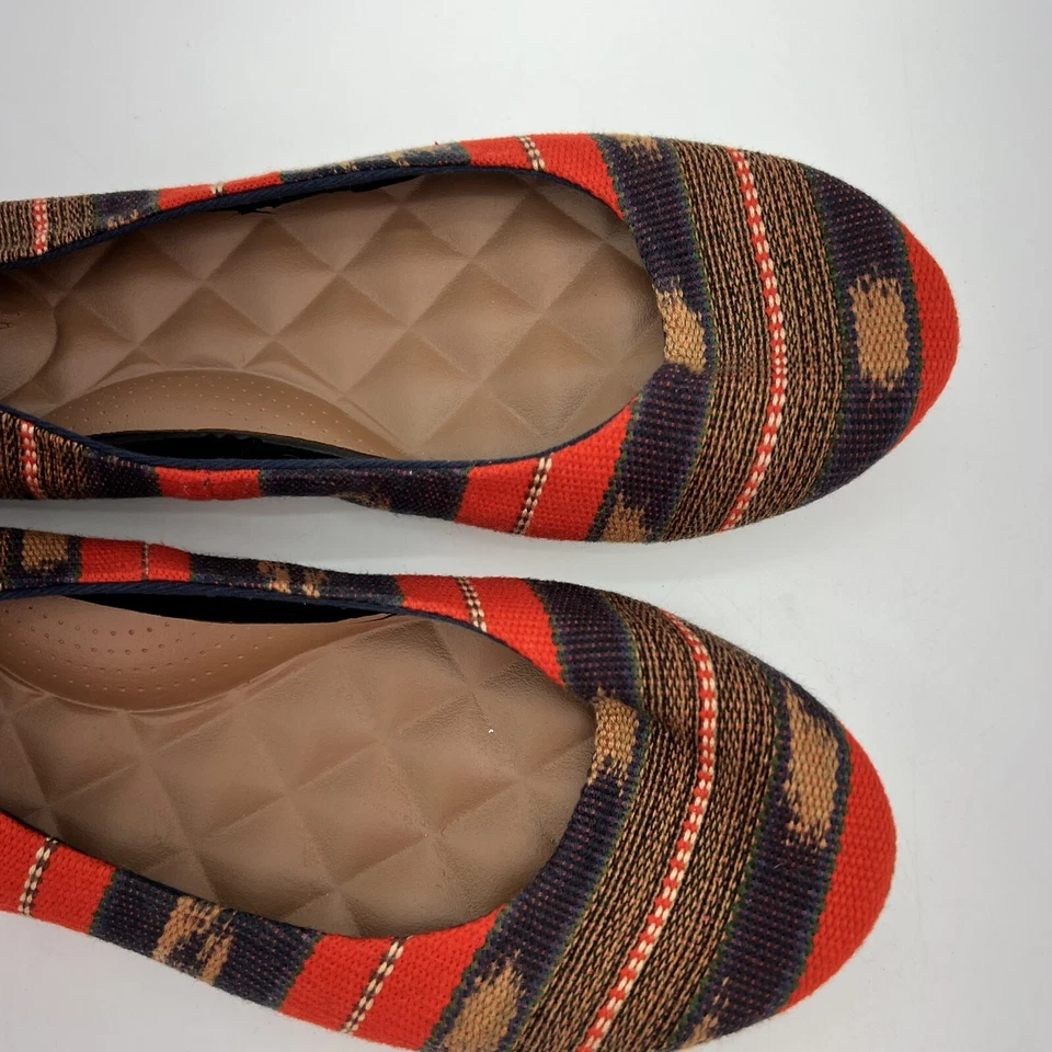 Reef Bella Costas Tropic Ballet Flats Slip On Shoes Size 7 Aztec Boho - Image 2 of 4