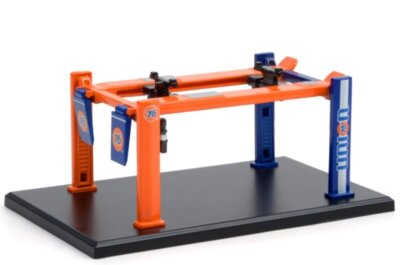 Einstellbare Hebebühne / Adjustable 4-Post Lifter - Union 76 - Greenlight 1:64