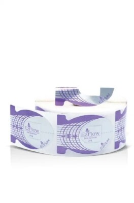 EzFlow Perfect C-Curve Nail Forms Oval (Purple) - 500ct - #60246