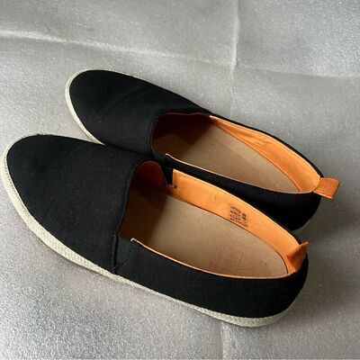 MULO Slip-On Espadrilles - Black Black Mens Slip-On Sneakers in Suede main image 4
