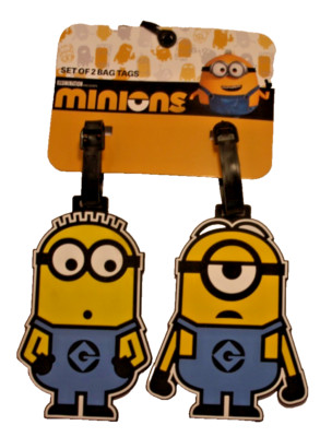 Illumination Minions Bag Tags - Set of 2