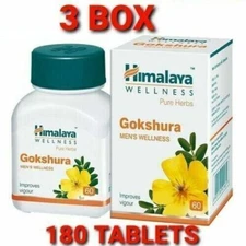 Gokshura Himalaya (3 Box 180 Tablets) Totally Ayurvedic