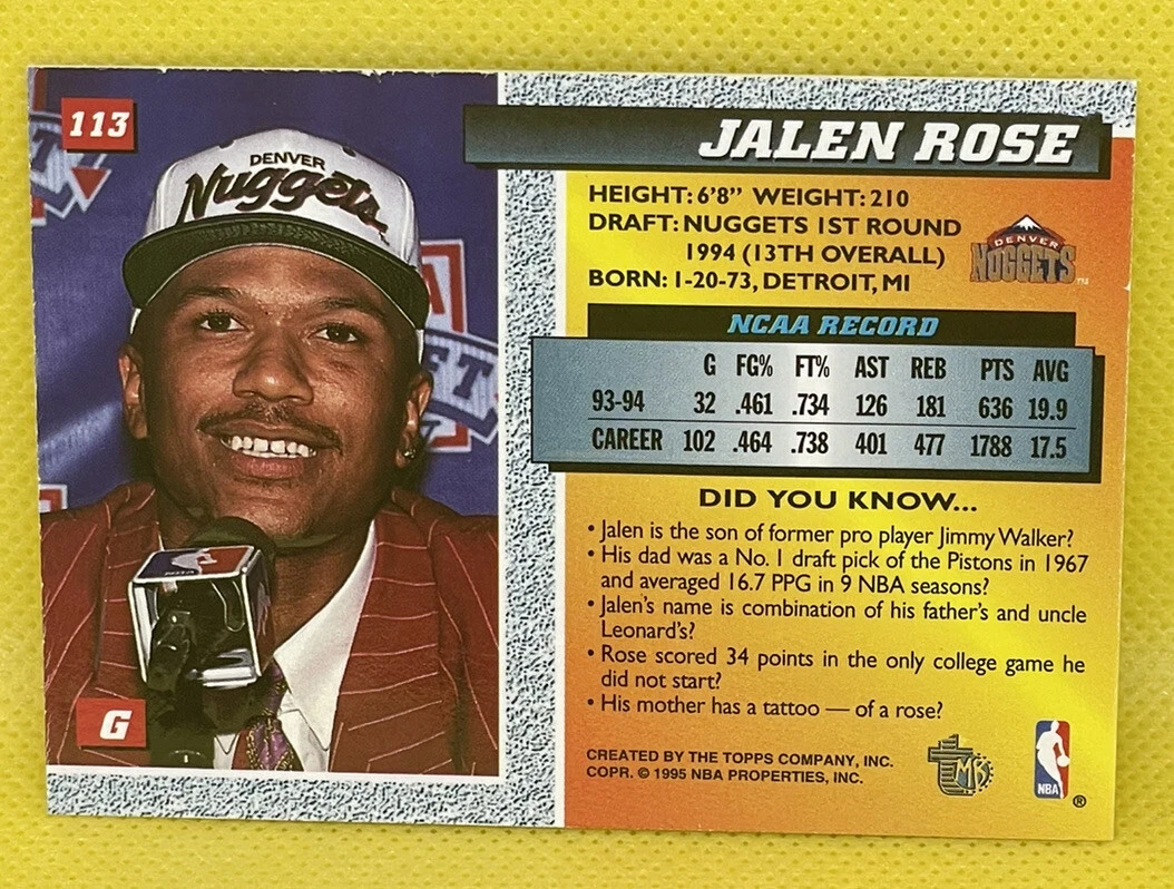 Jalen sale rose's dad