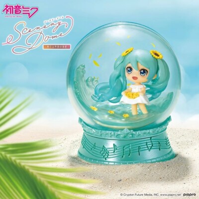 Summer Vocaloid Scenery Dome ReMent Figur, 1 Pack Japan, Original 