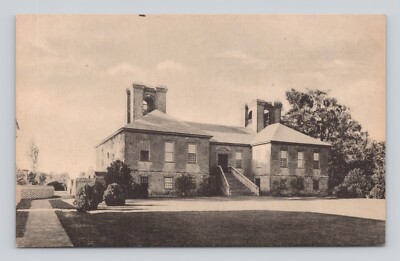 Postcard Westmoreland,VA South View Of Stratford Hall Virginia The Collotype Co.