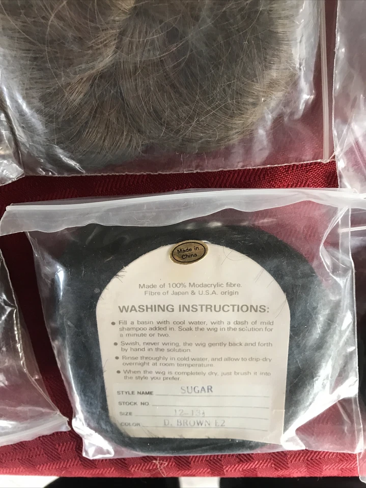 Lote de 22 pelucas de muñeca Imsco diferentes marcas y tamaños Foto 3 de 4