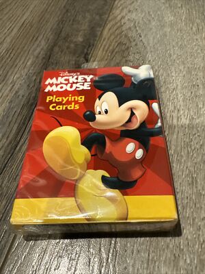 Disney Mickey Mouse Playing Cards Bicycle 665-R new | eBay