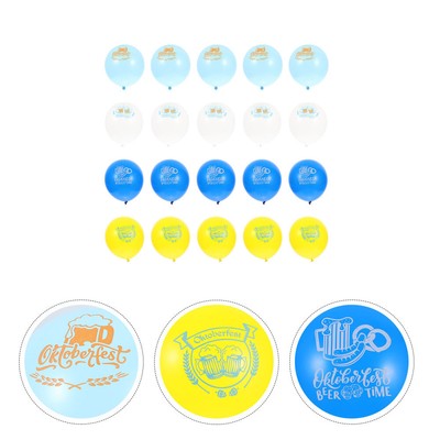 40Pcs Latex Luftballons Requisiten Party Dekore Farbige Luftballons