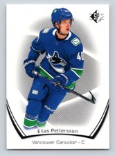2021 UD SP Authentic Retail #96 Elias Pettersson FREE SHIPPING!