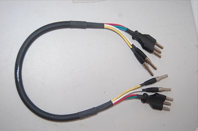 BITTREE AV Component Cable (RGB video + stereo audio Linker Patch cord